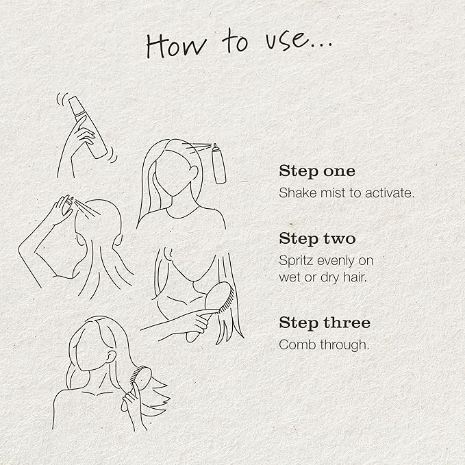 Tweak’d by Nature - Restore Revitalizing Hair Treatment Mist, Heat Protectant for Hair Spray, Leave In Treatment with Argan Oil for Healthy Shine, Sulfate Free, Paraben Free (6oz)