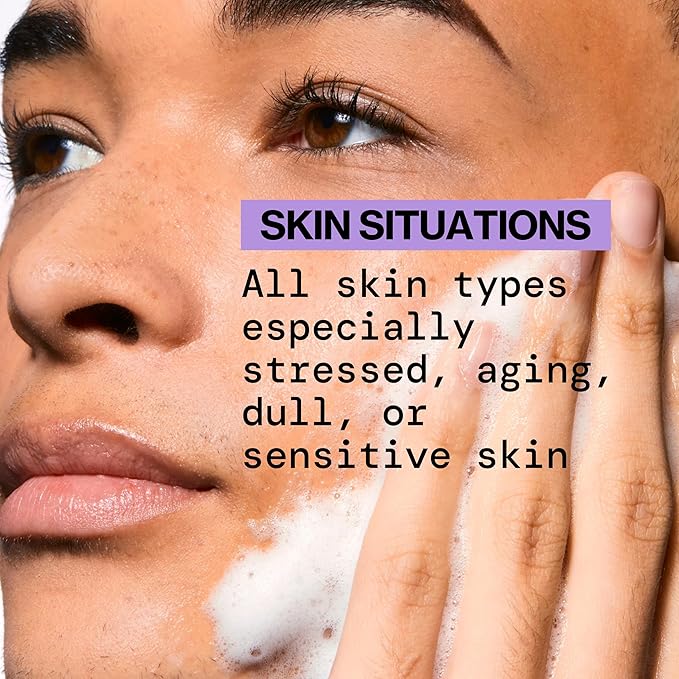 Pacifica Future Youth Foaming Face Wash - Hydrating Anti-Aging Cleansing Gel, Dermatologist Tested Gentle Facial Cleanser, Alcohol-Free Vegan Formula for All Skin Types Clean Beauty Cruelty-Free 4.7oz