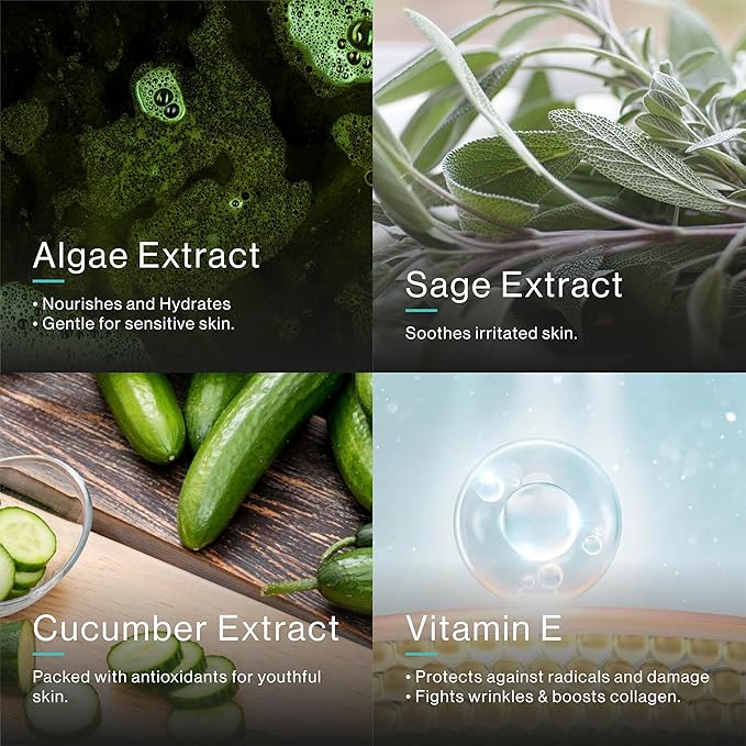 eb5 Aha Anti-Aging Facial Toner with Vitamins and Antioxidants, Tones, Firms & Tightens, Alchohol-Free, Clinically Tested on Sensitive Skin (6 fl oz)