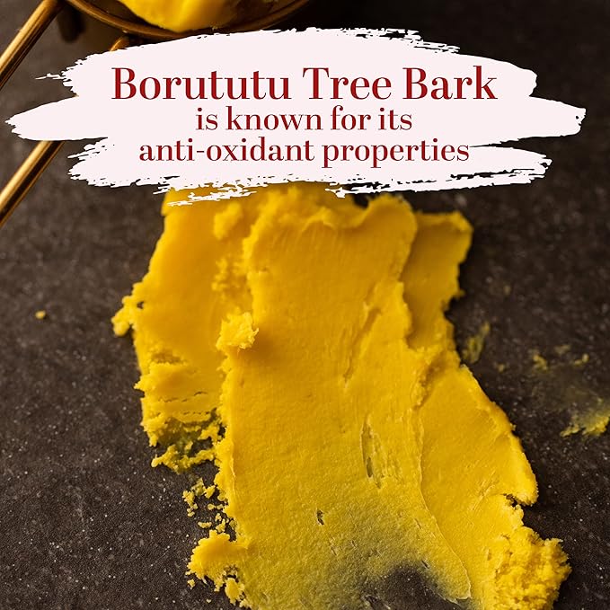 Better Shea Butter Yellow Shea Butter | Authentic, African, Unrefined | Use for Hair, Soap Making, DIY Lotions | 1 LB (16 oz) block