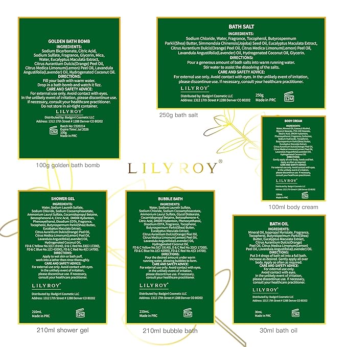 Spa Gift Basket for Christmas Gifts - 9 Pieces Premium Eucalyptus Bath & Body Care Kit for Women & Men, Holiday Gift for Mothers Day, Valentine's Day, Father's Day, Birthday with Shower Gel & More