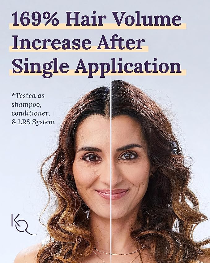 Keranique Volumizing Shampoo - Hair Thickening for Fine & Thinning Hair - Keratin Enriched, Scalp Cleansing, Sulfate-Free, Color-Safe Volume Shampoo