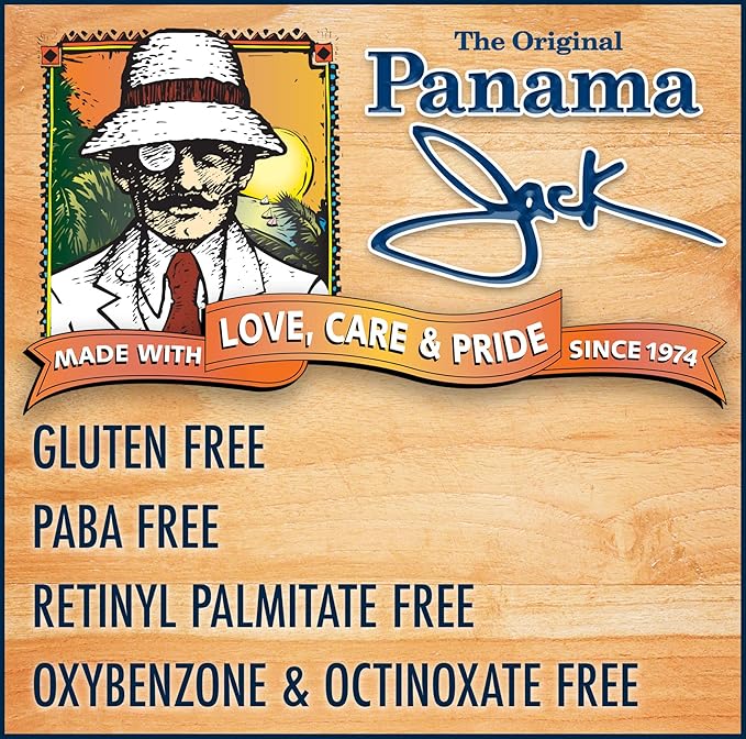 Panama Jack Aloe Moisturizer Lotion - After Sun Daily Skincare, Contains Aloe, Cocoa Butter, Olive Oils with Vitamin E, 8 FL OZ (Pack of 2)