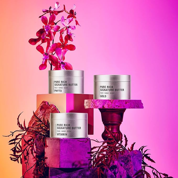 THERAPISPA Moisturizing Body Butter – Rich Body Cream with Shea Butter, Ceramides, Collagen & Vitamin B5 to Repair & Soften Dry, Cracked Skin (Gold, 7.0 fl oz)