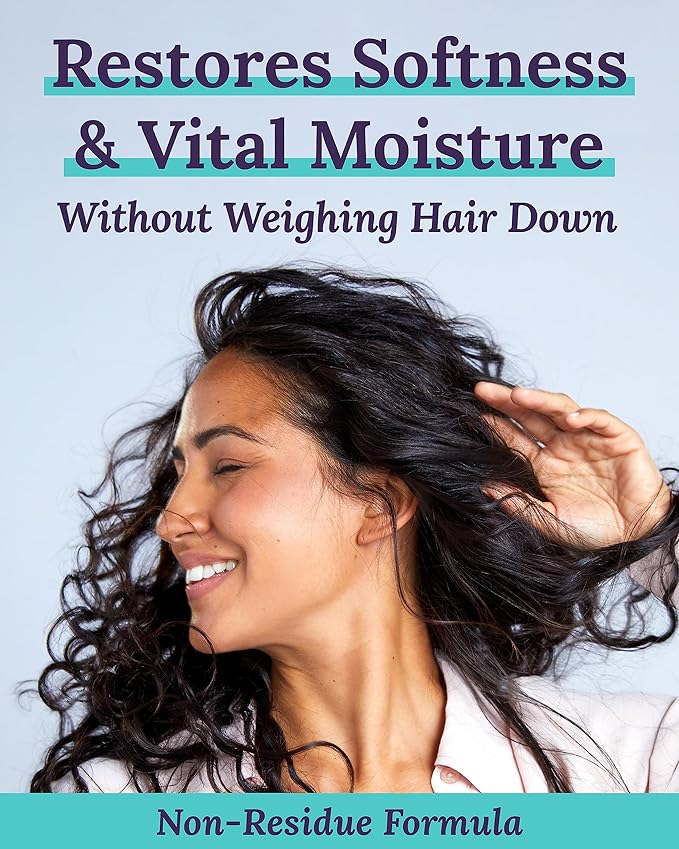 Keranique Hydrating Shampoo and Conditioner Set - Deep Hydration Hair Shampoo and Conditioner for Repairing Natural Moisture with Keratin - Sulfate-Free Intense Hydrator for Dry, Thin, Damaged Hair