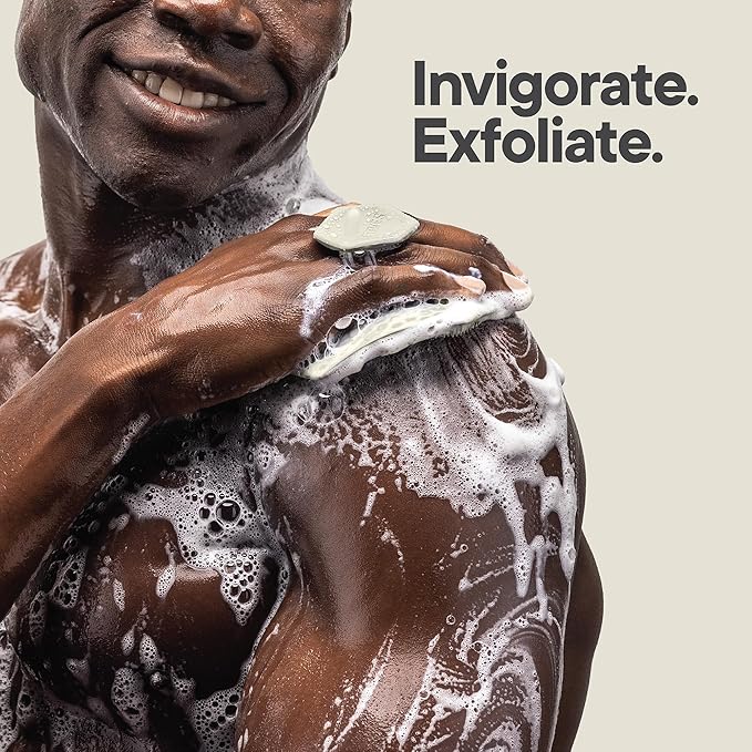 TOOLETRIES Body Scrubber 2.0 – Premium Silicone Scrubber for Cleaning, Exfoliating Your Skin – Extra Long Lather Boosting Bristles with Ergonomic Handle, Long-Lasting & Easy to Clean - Sand