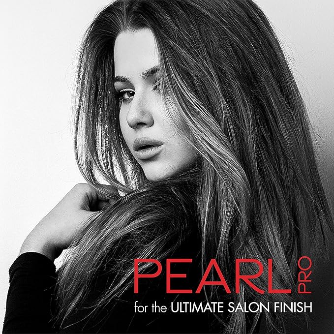 Remington Pearl Pro Ceramic Flat Iron Hair Straightener, 1-inch Floating Plates, Fast 30 Second Heat up, Black & White (Pack of 2)